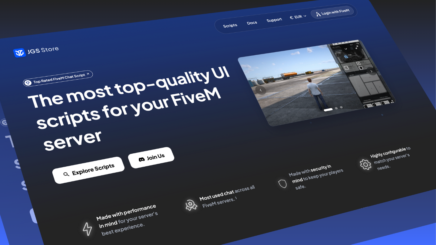 JGS Store Commerce Platform